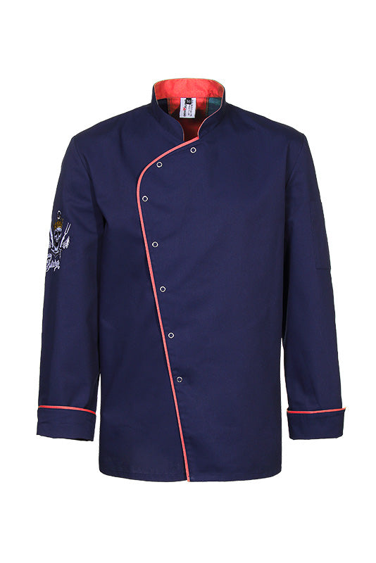 Kochjacke Lorenzo_Navy Edition von Enrico Wieland