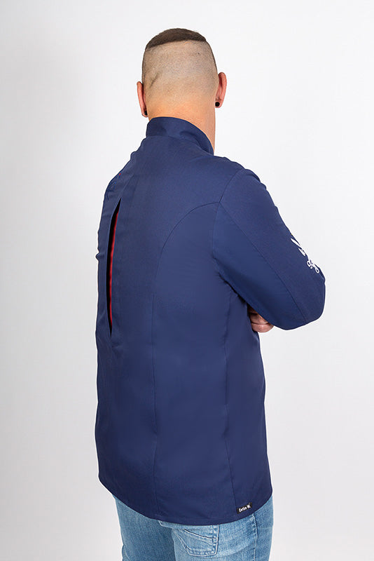 Kochjacke Lorenzo_Navy Edition von Enrico Wieland