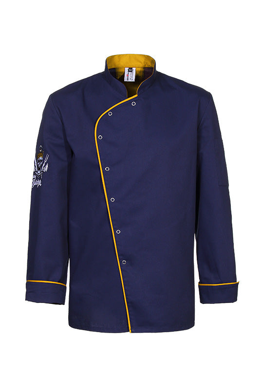 Kochjacke Lorenzo_Navy Edition von Enrico Wieland