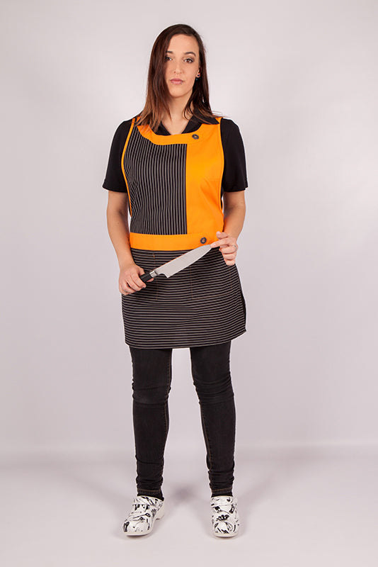 Performance Überwurfschürze Marilyn_Serie 129 von Enrico Wieland Berufsbekleidung