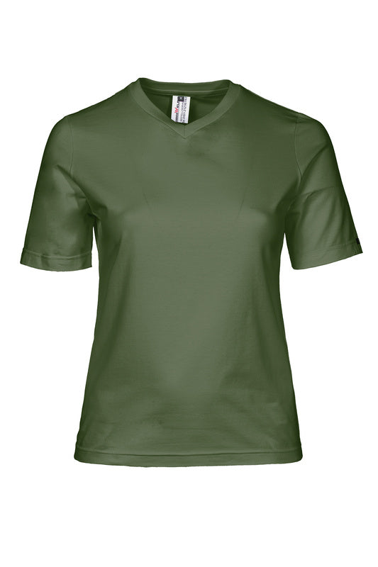 Unisex T-Shirt Neapel mit kurzen Armen in Dunkelgrün