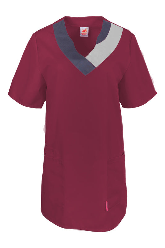 Pflegekasack Nena in Weinrot