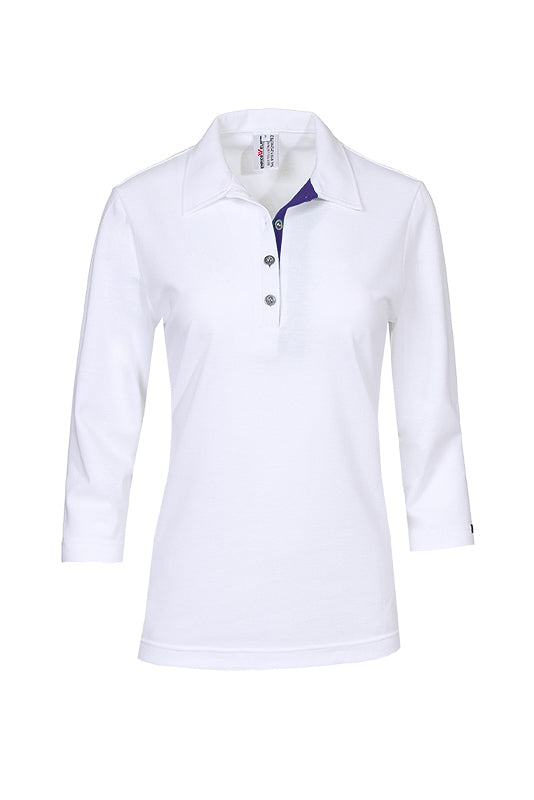 Damen Poloshirt Patty_White Edition von Enrico Wieland