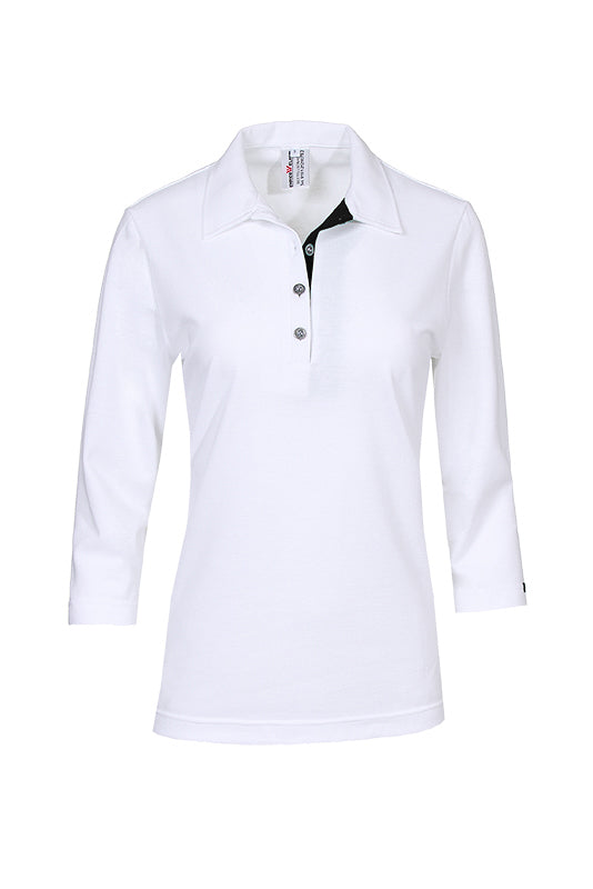 Damen Poloshirt Patty_White Edition von Enrico Wieland