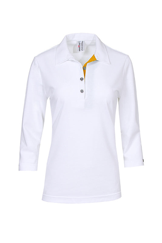 Damen Poloshirt Patty_White Edition von Enrico Wieland