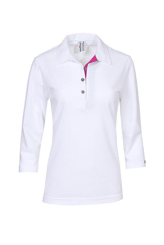 Damen Poloshirt Patty_White Edition von Enrico Wieland