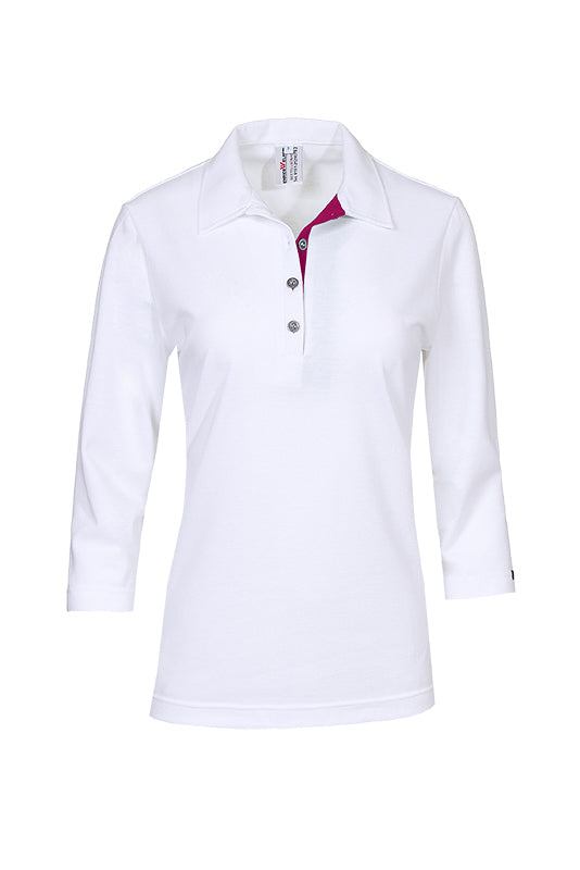 Damen Poloshirt Patty_White Edition von Enrico Wieland