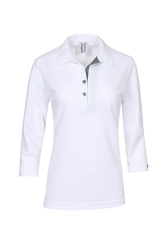 Damen Poloshirt Patty_White Edition von Enrico Wieland