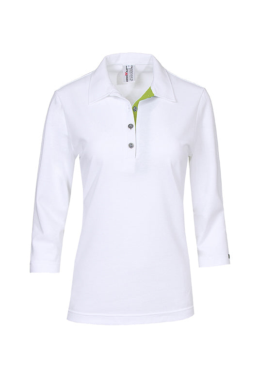 Damen Poloshirt Patty_White Edition von Enrico Wieland
