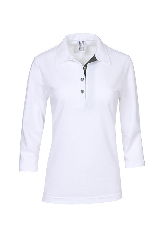 Damen Poloshirt Patty_White Edition von Enrico Wieland