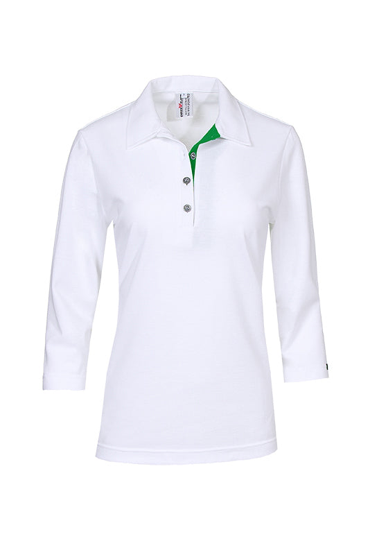Damen Poloshirt Patty_White Edition von Enrico Wieland