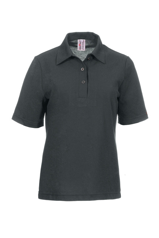 Damen Poloshirt Paula in Dunkelgrau