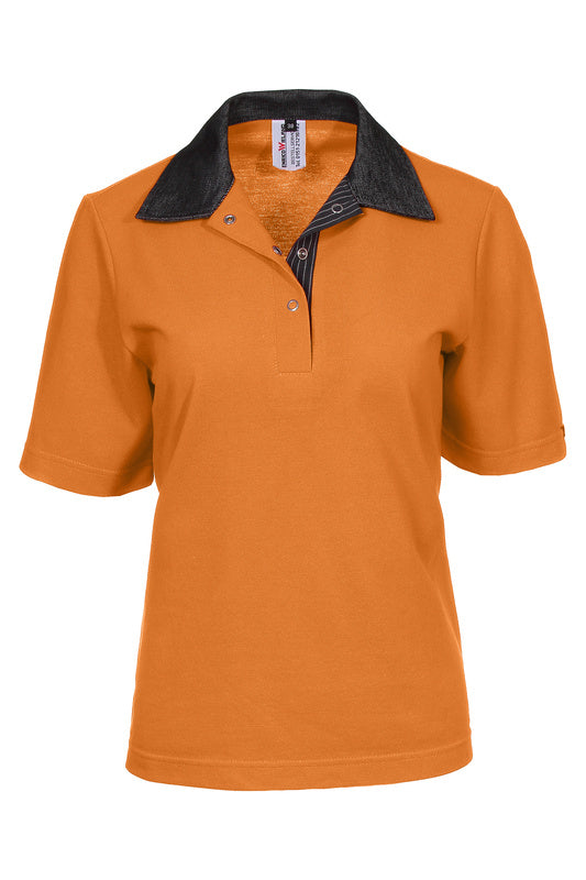 Damen Poloshirt Pauline_Jenas Edition in Orange