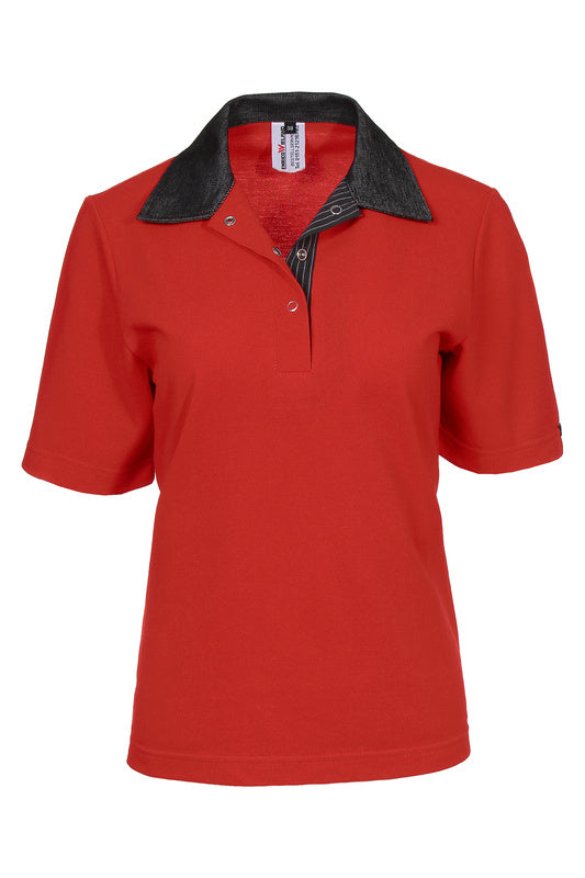 Damen Poloshirt Pauline_Jenas Edition in Rot
