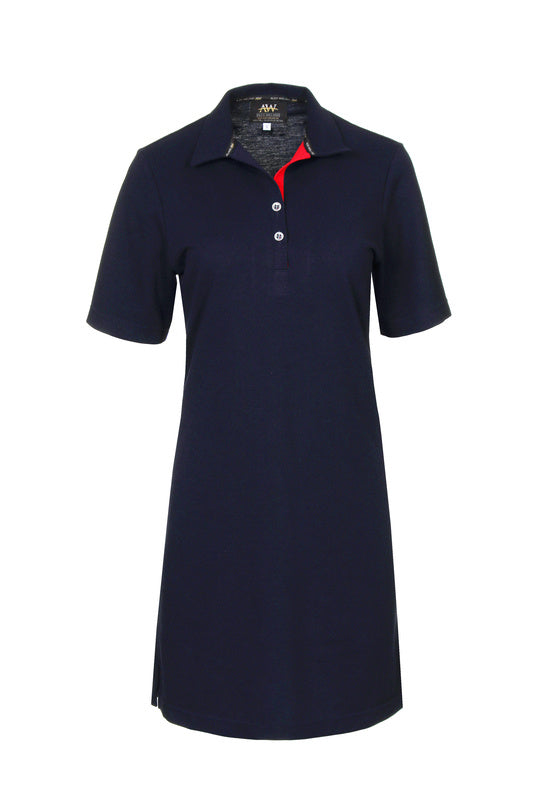 Polokleid Pazifica_Norwegian Collection mit kurzen Ärmeln