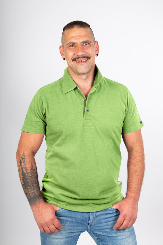 Herren Poloshirt Ralph mit kurzen Armen in Grün