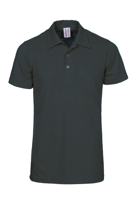 Herren Poloshirt Ralph mit kurzen Armen in Dunkelgrau