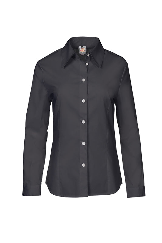 Damenbluse Ricarda mit langen Armen in Grau