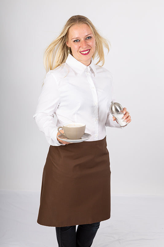 Damenbluse Ricarda mit langen Armen in Weiß