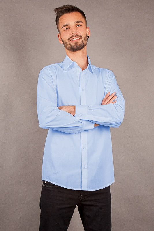 Ricky MGS (Mischgewebe mit Stretch) in Hellblau