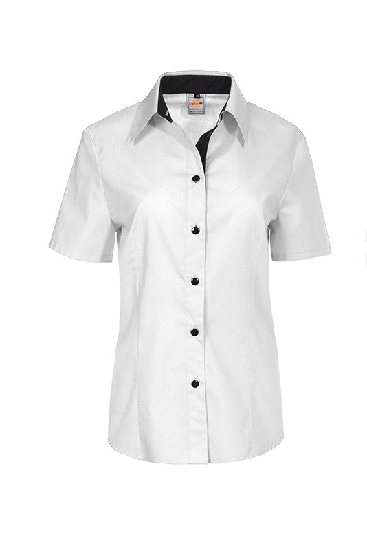 Damenbluse Rieke MGS (Mischgewebe mit Stretch) in Weiß