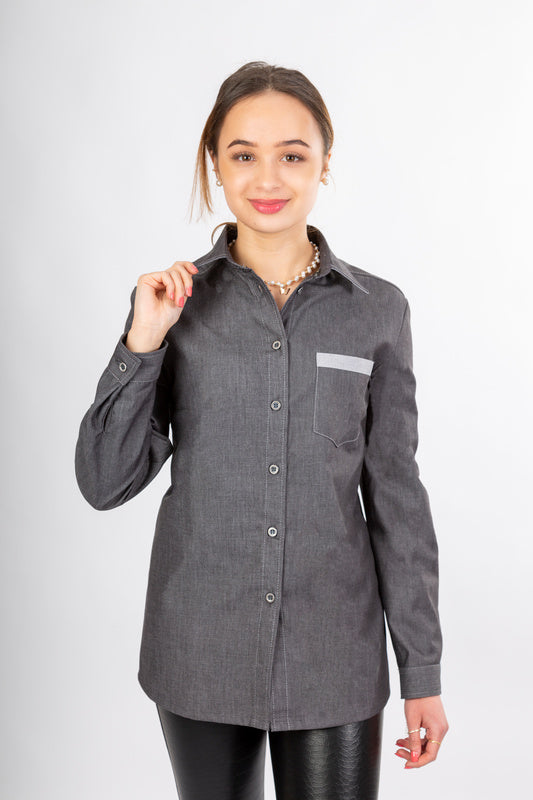 Damenbluse Rosalie_Jeans Design