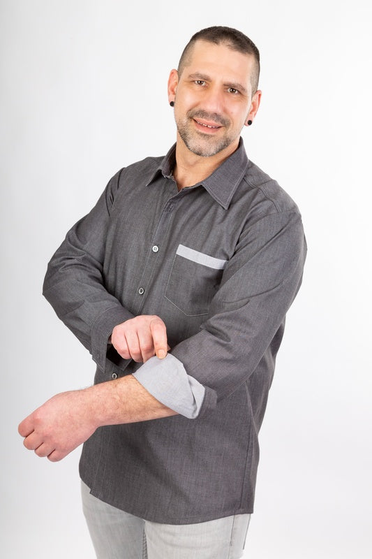 Herren Jeanshemd Rosario