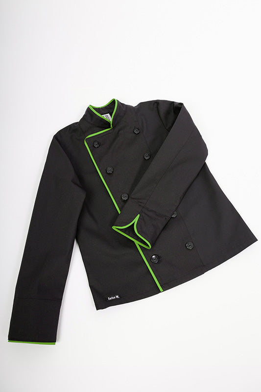 Kinder- Kochjacke Sammy_Black Edition
