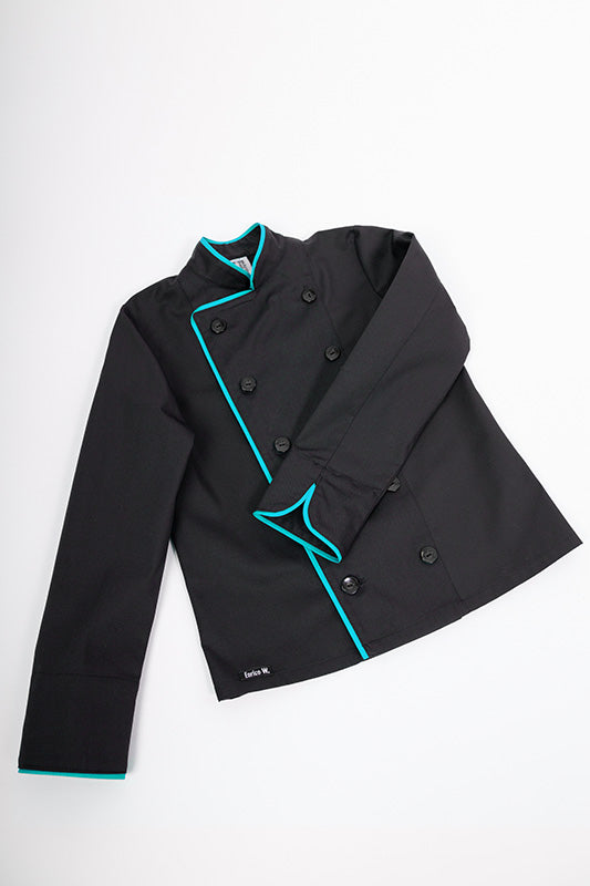 Kinder- Kochjacke Sammy_Black Edition