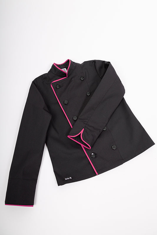 Kinder- Kochjacke Sammy_Black Edition