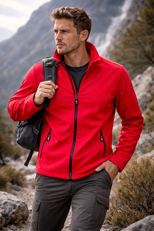 Men's Softshell Jacket Milo II – Alex Wieland Softshell Jacket made in Germany