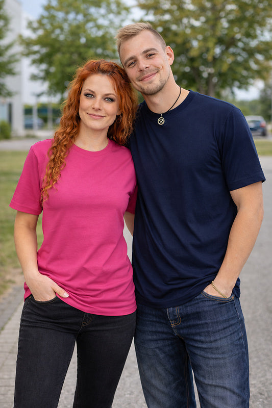 Rundhals T-Shirt Zypern 1/2 Arm für Damen & Männer