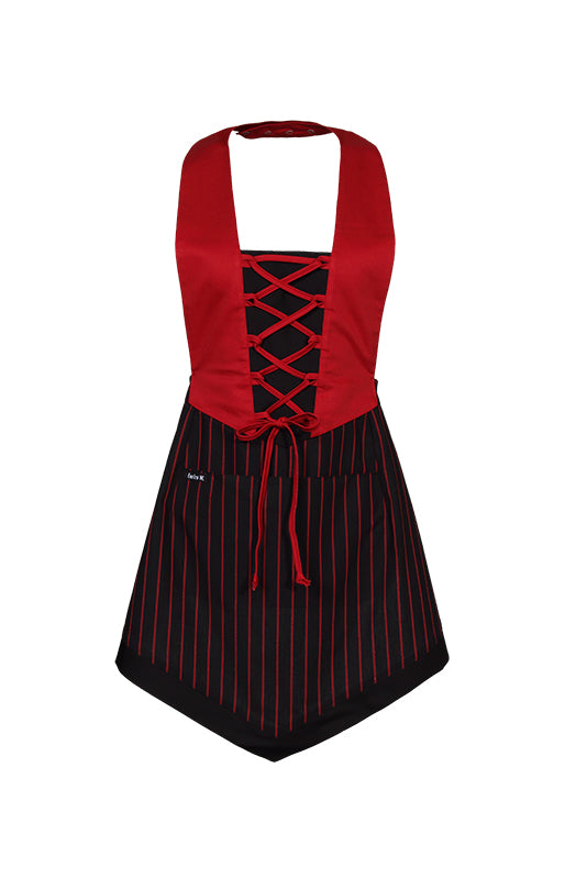 Latzschürze Theresa_Black Cherry Edition von Enrico Wieland Berufsbekleidung