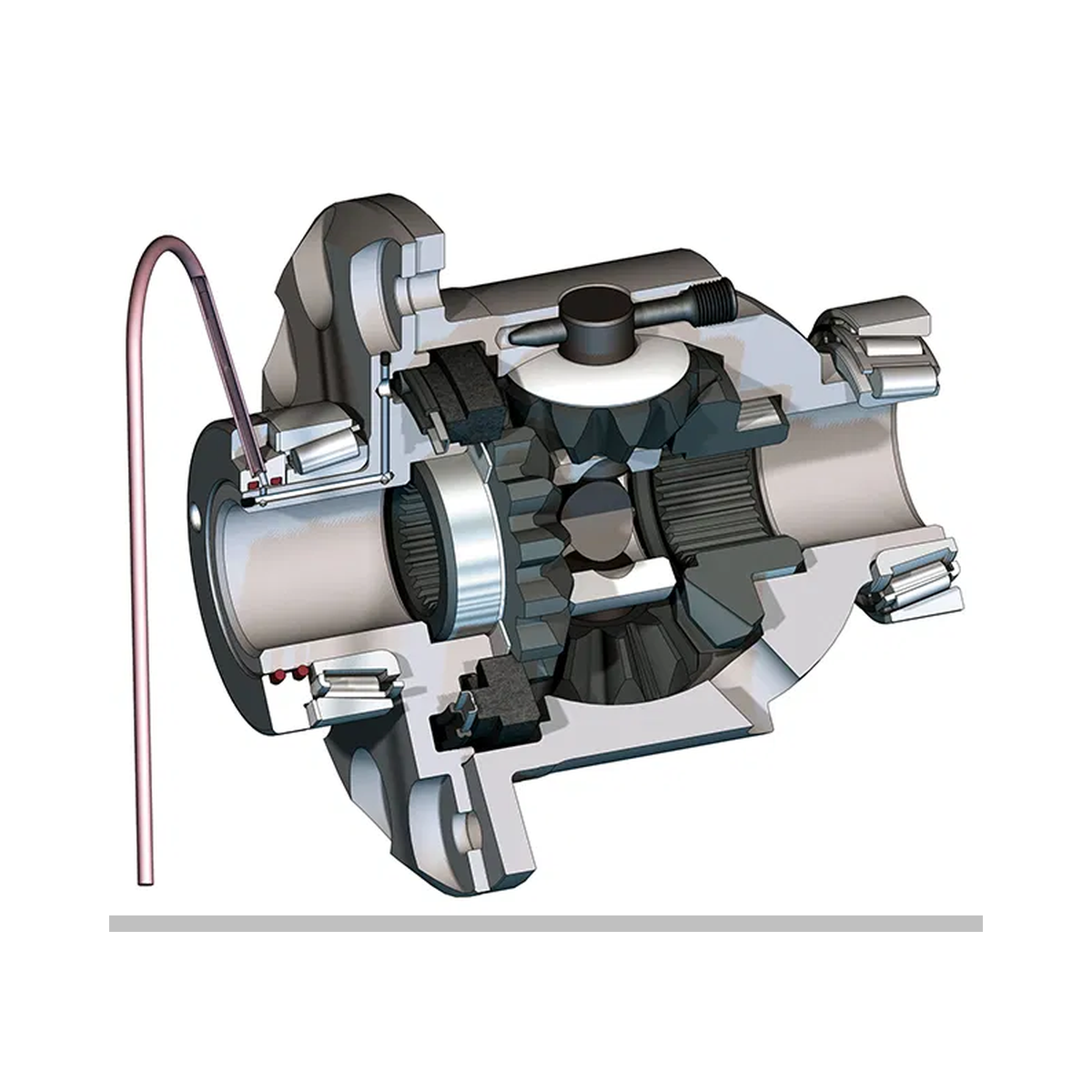 Differential lock including air compressor for Mercedes Sprinter – Scope of delivery including installation services (complete package)